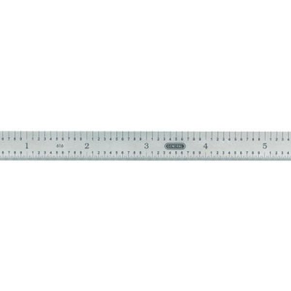 General Tools & Instruments Co. General Tools Precision 6in Flexible Stainless Steel Ruler, 5R Graduations 616